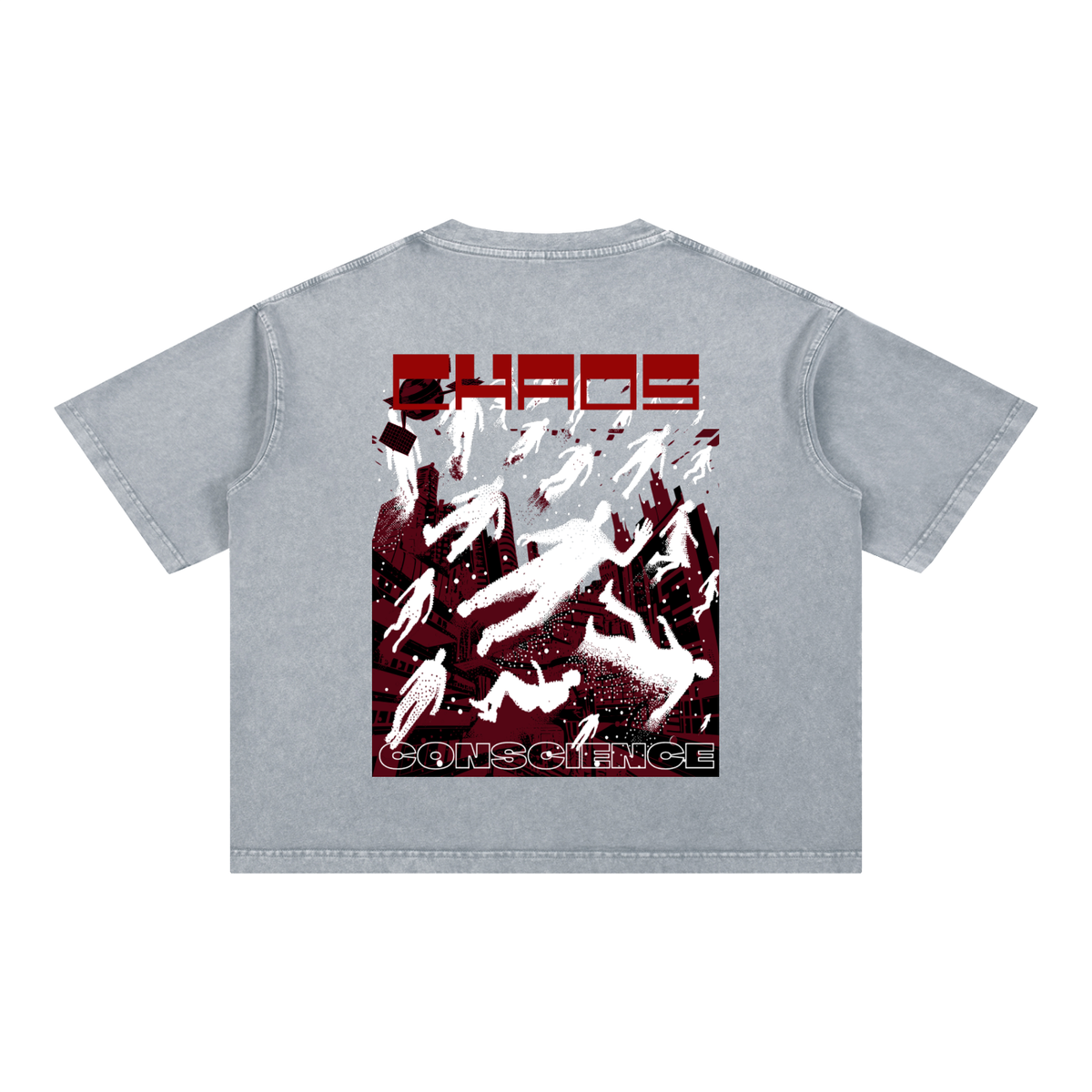 Mineral Wash Boxy Cotton T-Shirt
