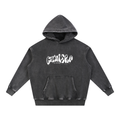 Snow Wash Fleece Oversize Hoodie