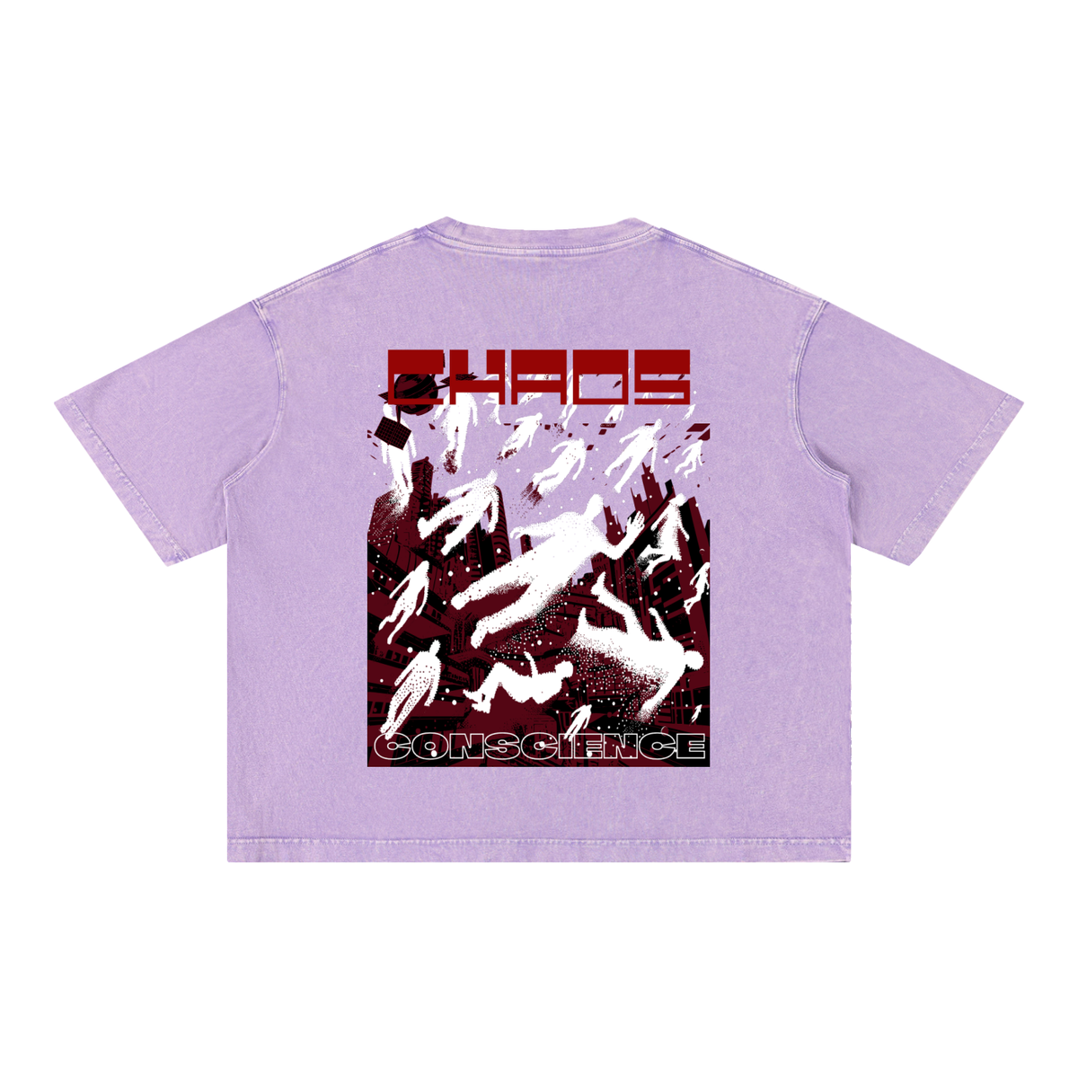 Mineral Wash Boxy Cotton T-Shirt