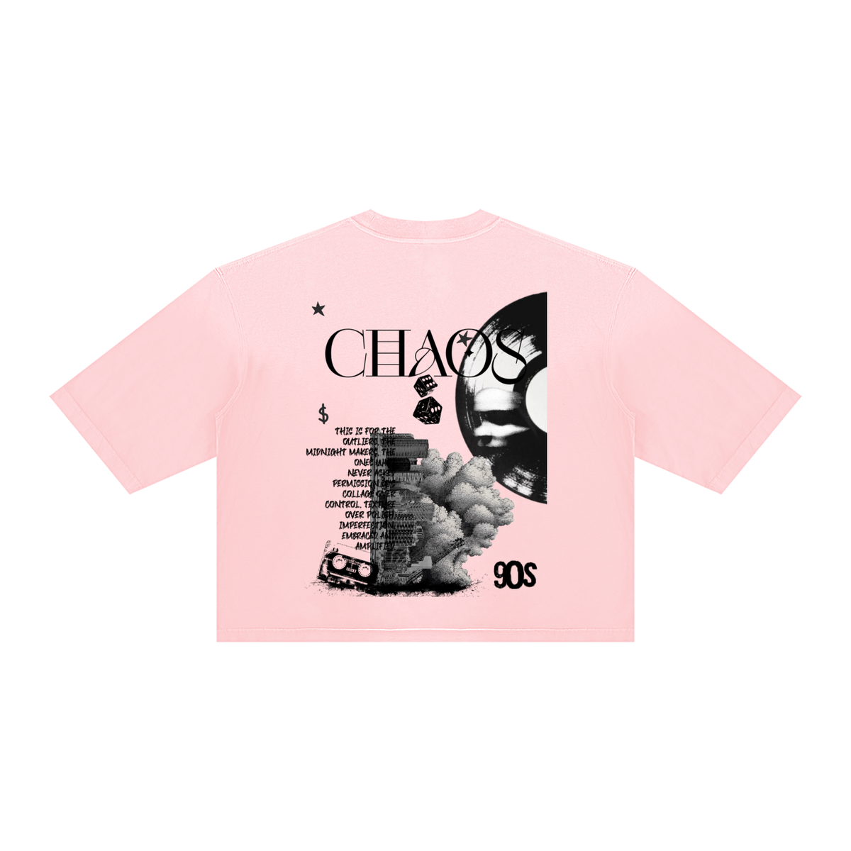 Unisex Vintage Wash Sunfade Boxy T-Shirt