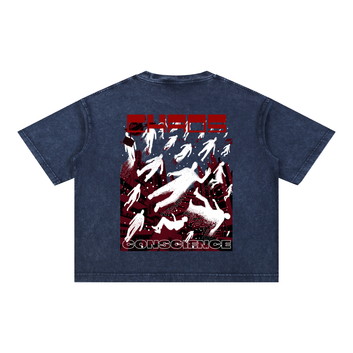 Mineral Wash Boxy Cotton T-Shirt