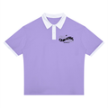 Unisex Color Block Polo Shirt