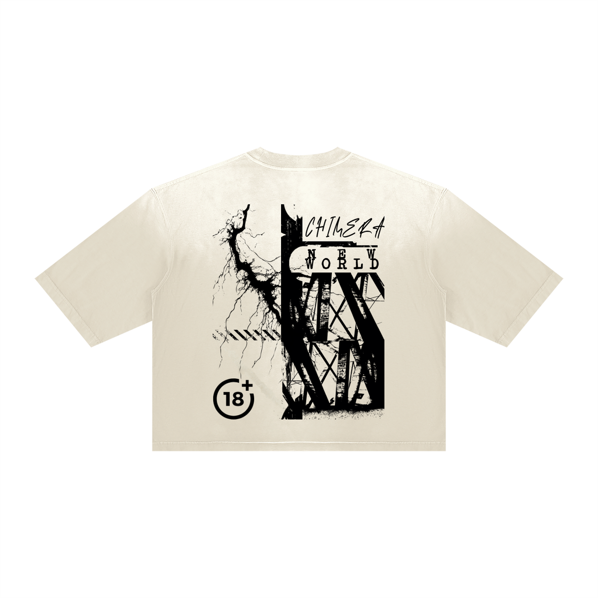 Unisex Vintage Wash Sunfade Boxy T-Shirt