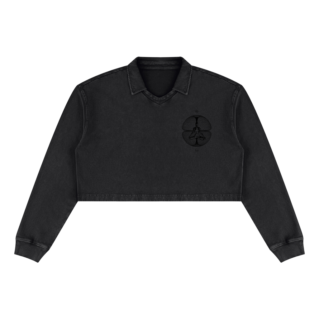 Women’s Vintage Wash Crop Sweatshirt
