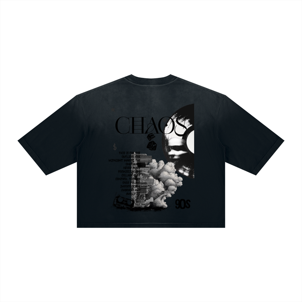 Unisex Vintage Wash Sunfade Boxy T-Shirt