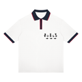Unisex Color Block Polo Shirt