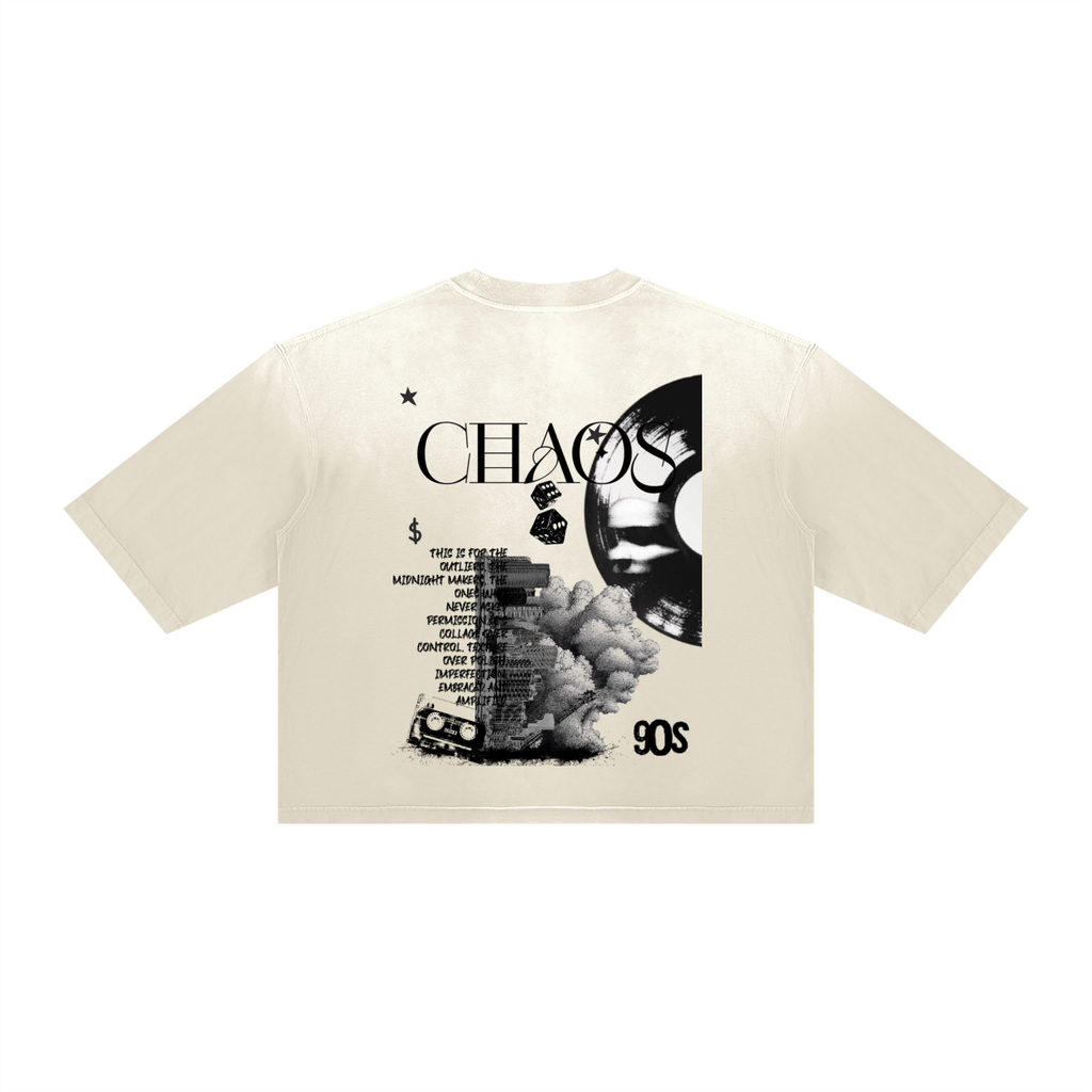 Unisex Vintage Wash Sunfade Boxy T-Shirt