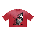 Unisex Vintage Wash Sunfade Boxy T-Shirt