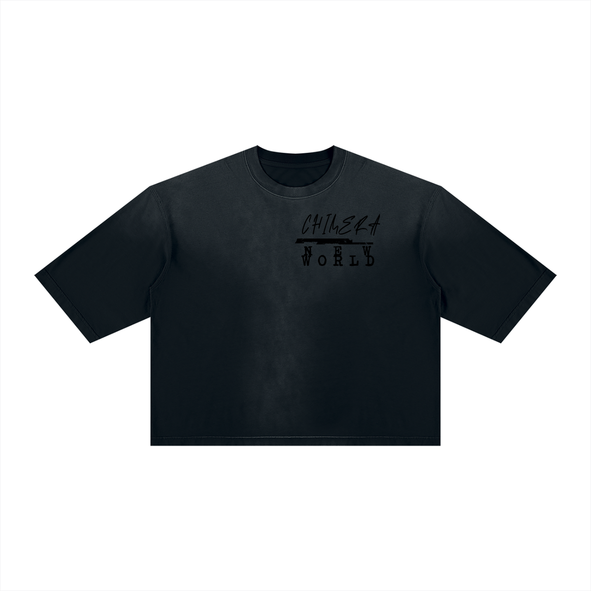 Unisex Vintage Wash Sunfade Boxy T-Shirt