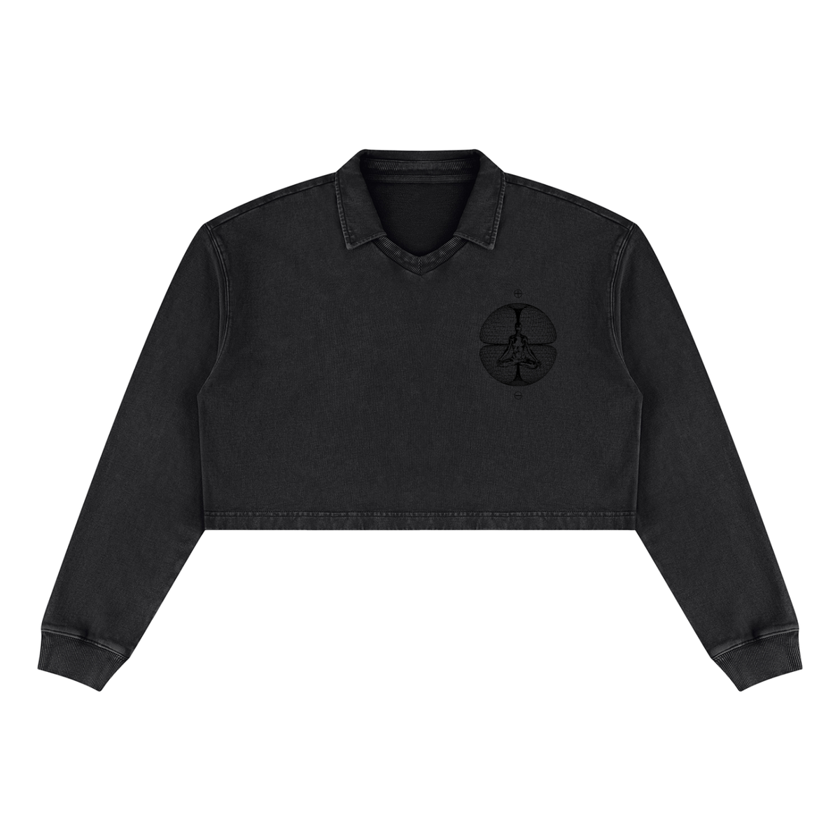 Women’s Vintage Wash Crop Sweatshirt