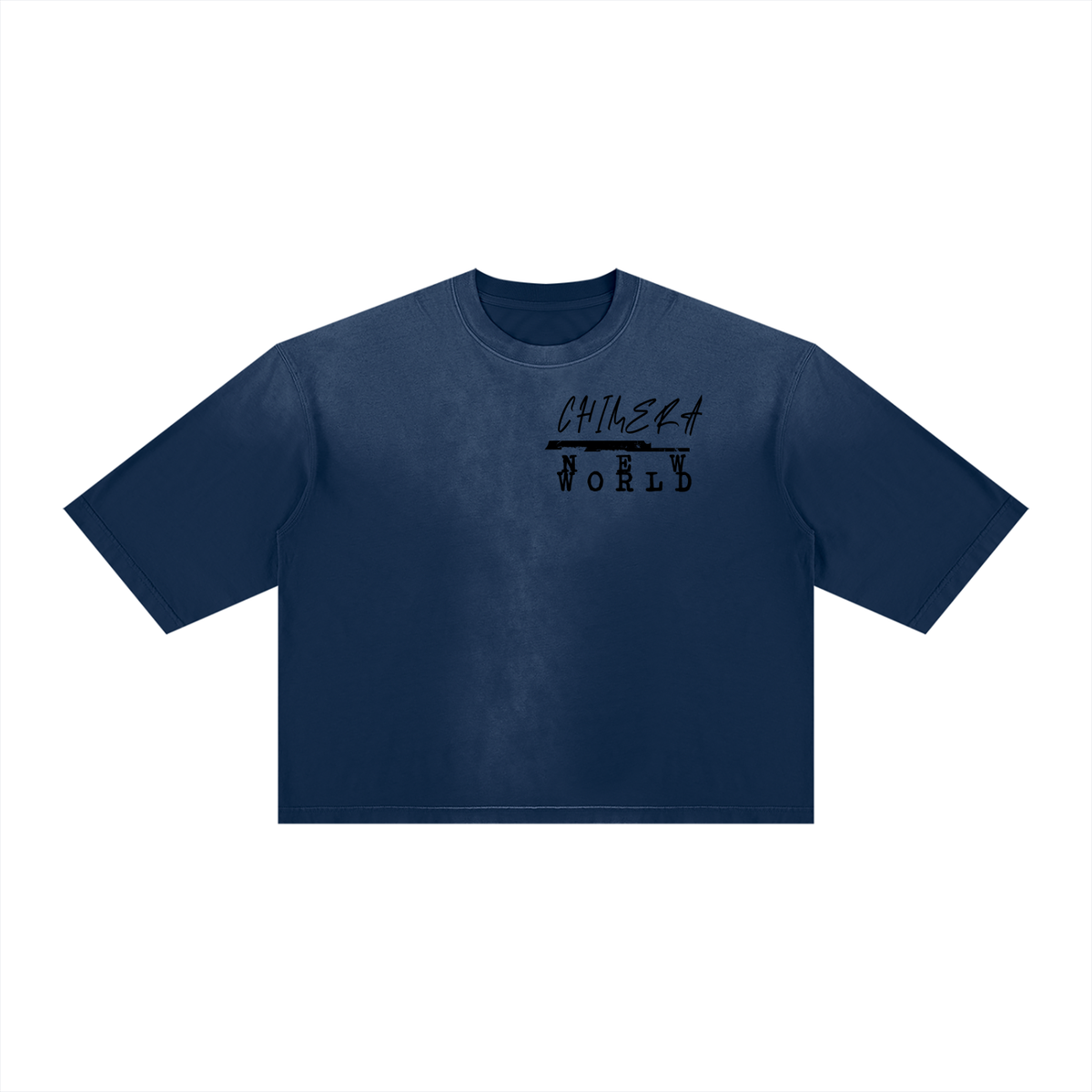 Unisex Vintage Wash Sunfade Boxy T-Shirt