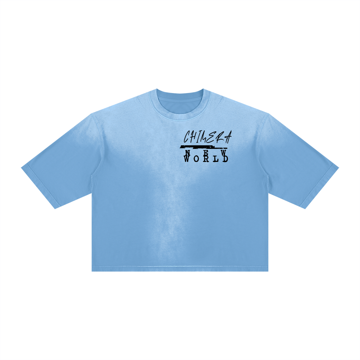 Unisex Vintage Wash Sunfade Boxy T-Shirt
