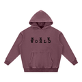 Snow Wash Fleece Oversize Hoodie